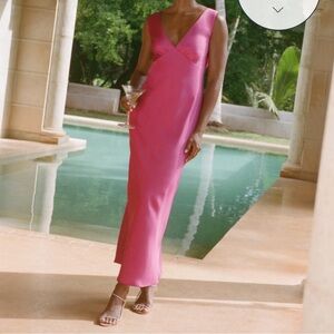 Abercrombie cowl plunge dress